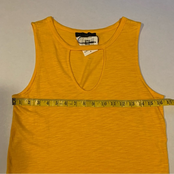 New Sanctuary Women’s Yellow cutout tank Size XS - Picture 7 of 10
